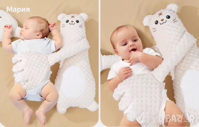 БЕБЕШКА възглавница за спокоен сън и против колики от 2 мес. до 3 год., снимка 5 - Спално бельо и завивки - 53587617