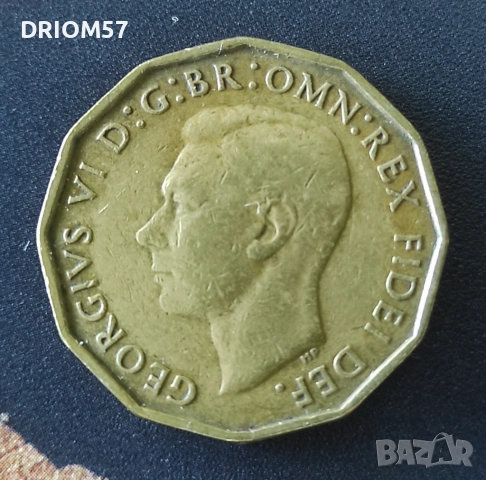 Монети Великобритания-2 бр.› Крал Джордж VI (1937-1952), снимка 4 - Нумизматика и бонистика - 51464221