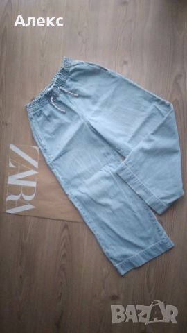 Zara - широки дънки 164 см, снимка 7 - Детски панталони и дънки - 46419373