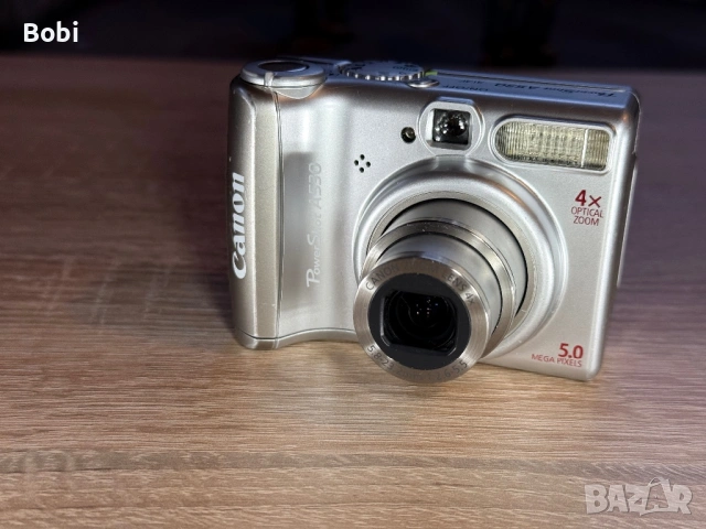 Canon PowerShot A530 – отлично състояние , снимка 2 - Фотоапарати - 53296130