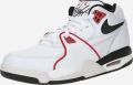 Nike Sportswear Високи маратонки 'Air Flight 89, размер 43' в бяло и червено 