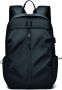 Nomadica Backpack Раница за лаптоп, стилна, водоустойчива, за 14-инчов лаптоп, черна