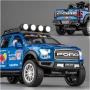 Метален пикап Ford Raptor 6x6 с мотор, снимка 3
