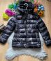 Зимно яке с цветя Armani Jr, снимка 1 - Детски якета и елеци - 45301945