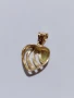 нова златна висулка сърце 49572-5, снимка 3