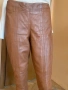 Панталон  Saint Tropez,естествена кожа,цвят коняк, размер М, снимка 2