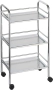 Axentia Patira 3-етажна Метална Количка с Колелца за Сервиране – Кухненска и Баня, 40×32×74 см!, снимка 2