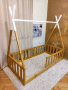 Детско легло ТИПИ | НОВ модел Монтесори: ТИПИ++ | Легло къщичка | легло от дърво, снимка 3