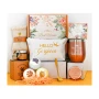 Подаръчен комплект за жена, 8 части, Идея за подарък, Чаша, Соли за вана, Чорапи - Оранжев, снимка 1