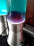 Лава-лампа, синя, снимка 7