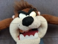 Винтидж плюшена играчка за сноуборд Taz Looney Tunes, снимка 4
