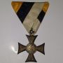 Сребърен офицерски медал за отлична служба при княз Фердинанд, снимка 1