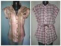 Два различни броя / Карирана маркова риза "ONLY" и "Spirituel" , снимка 1