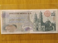 Банкнота-Мексико, снимка 2