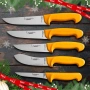 Комплект качествени турски месарски ножове 5 броя, снимка 2
