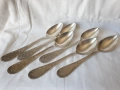Комплект посребрени лъжици , снимка 1