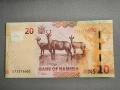 Банкнота - Намибия - 20 долара UNC | 2022г., снимка 2