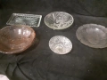 Лот купа,структура,поднос,посуда от стъкло, снимка 5