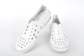 СЕЗОН' 24! Бели дамски обувки от естествена кожа, снимка 2