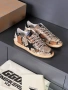 Golden Goose Дамски Бели Маратонки С Цикламена Звезда👟Дамски Спортни Обувки Код E1243, снимка 2