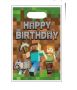 Minecraft Майнкрафт 10 бр торбички за сладки подарък рожден ден парти