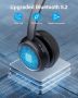 Безжична слушалка Monodeal, Bluetooth с микрофон, с AI шумопотискане и бутон за заглушаване, 65 часа, снимка 4