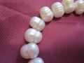 Дамска гривна естествени перли, снимка 2