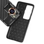 Huawei P60 / P60 Pro Удароустойчив Carbon Fiber Калъф и Протектор, снимка 3