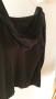 Черна дълга жилетка с качулка р.164, снимка 2