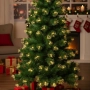 Коледна елха с вградени светлини - магията на Коледа - 150см, снимка 4
