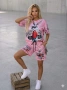 Minnie Mouse Дамски Летен Екип Мини Маус Различни Анимационни Герои , снимка 3