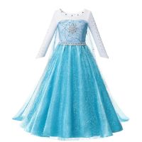 Рокля Костюм на Елза от Замръзналото Кралство, снимка 1 - Детски рокли и поли - 45852997