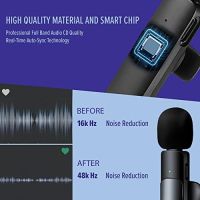 Нови Mini Микрофони за Видео с Type-C - Безжични, Омнидирекционални, снимка 4 - Други - 45333153