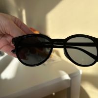 Черни дамски слънчеви очила, снимка 6 - Слънчеви и диоптрични очила - 45079784