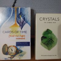 Оракул карти: Cards of Time карти за време & Crystals the Stone Deck, снимка 1 - Карти за игра - 35029975