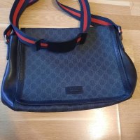 Оригинална чанта за лаптоп Gucci / Гучи, снимка 1 - Чанти - 45284498