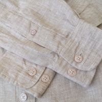 LTB 1948 Summer Shirt Long Sleeve / XS* / мъжка ленено памучна лятна риза / състояние: ново, снимка 1 - Екипировка - 45189872