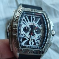 Луксозен мъжки часовник Franck Muller Chronograph Conquistador F1 Singapore GP, снимка 2 - Мъжки - 45195155