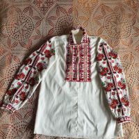 Мъжка  риза от народна носия, снимка 7 - Антикварни и старинни предмети - 45716201