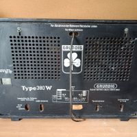 лампов радиоапарат "GRUNDIG TYP 380W", снимка 9 - Антикварни и старинни предмети - 45340177