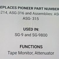  Pioneer SG 9800;Pioneer sg 9  -Суич, снимка 6 - Декове - 45535222