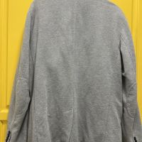 Мъжко сиво сако от трико – спортно-елегантно, снимка 5 - Сака - 45631968