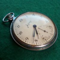 Руски джобен часовник Мълния- не работи, снимка 2 - Антикварни и старинни предмети - 45920305