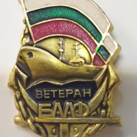 Знак " Ветеран БМФ", снимка 2 - Антикварни и старинни предмети - 45025724