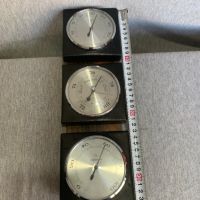 барометър термометър влагомер , снимка 1 - Стенни часовници - 45268644
