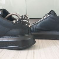 Karl Lagerfeld Kapri Leather Sneakers Womens Size 40/25 .5 см UK 7 US 9 ОРИГИНАЛ!, снимка 11 - Кецове - 45241858
