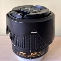 Обектив Nikkor AF-P DX 18-55 mm 1:3.5-5.6 G VR, снимка 4 - Обективи и филтри - 45862579