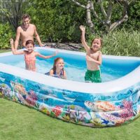 Продавам Надуваем басейн Intex - Swim Center™, Sealife, 305 x 183 x 56 см, снимка 3 - Басейни и аксесоари - 45414865