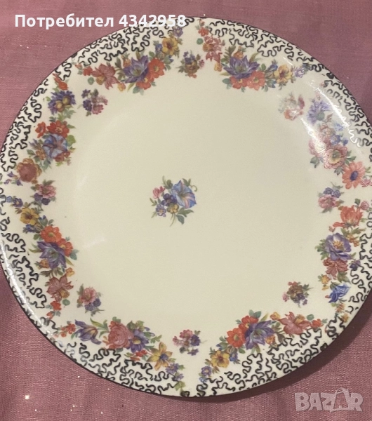 Vohenstrauss. 1960-те. Порцеланова чиния., снимка 1