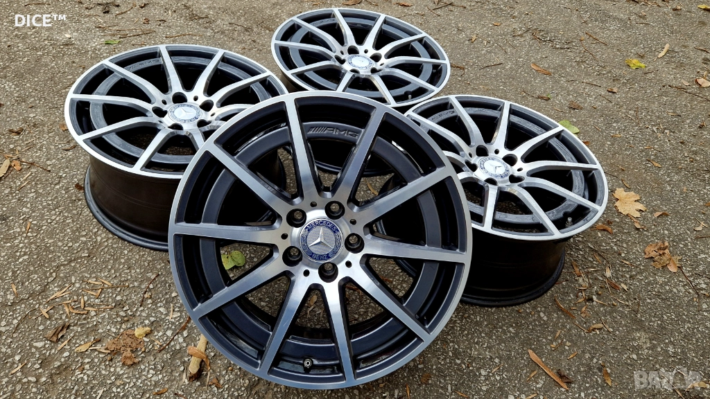 AMG Mercedes 18 5х112 лети джанти Мерцедес w177 w118 w206 w213. 5x112, снимка 1